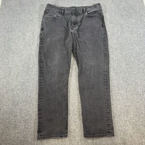 Lucky Brand Jeans Mens 38x30‎ (Fits 36x29) Black 223 Straight Stretch Denim